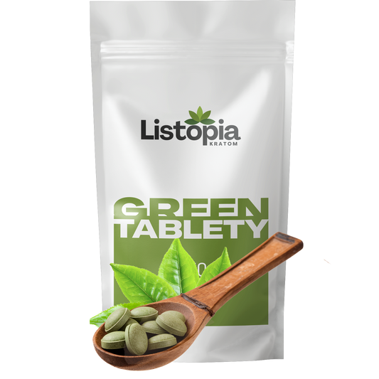 Zelený kratom "GREEN" tablety